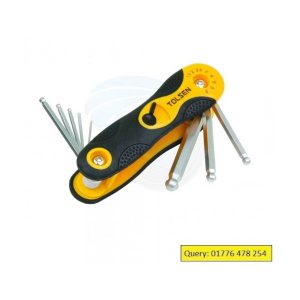 Tolsen 8pcs Hand Metric Folding Ball