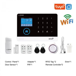 PG103 Alarm System for Home Burglar Security 433MHz WiFi GSM Alarm Wireless Tuya Smart alarm App Control